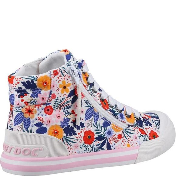 Rocket Dog Womens/Ladies Jazzin Malden Floral High Tops / Multicolored - Picture 4 of 4